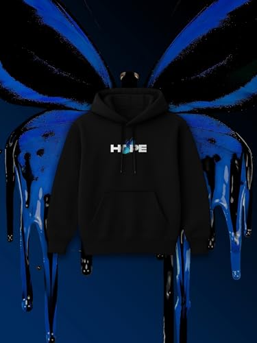 Image of Mens Printed Hoodie for Men Premium Casual Sweatshirt Man, Branded and Comfort Stylish Hoodies for Men Regular Fit Stylish Wear