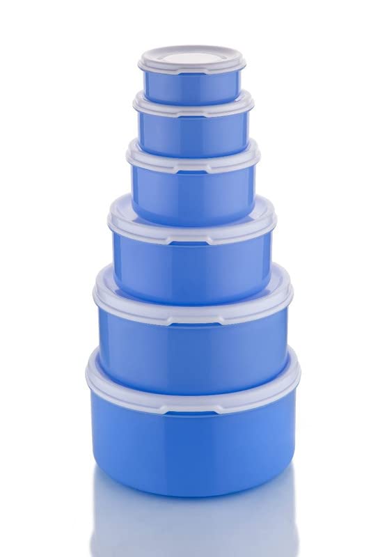 GAYATRI 6 Pcs EcoStorage Plastic Container & Organizer Set for Kitchen