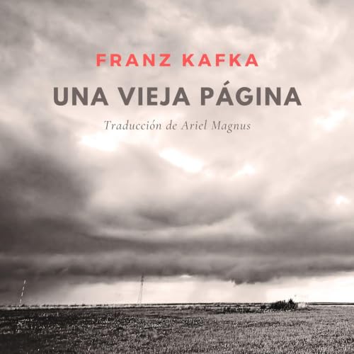 Diseño de la portada del título Una vieja p&aacute;gina