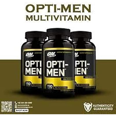 Optimum Nutrition Opti-Men Supplement, 150 Count