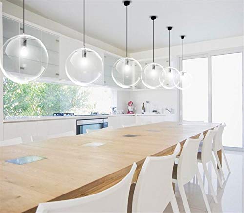 Suspension design scandinave en acier pour éclairage de table de café