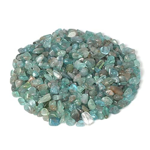 Image of 100 grams Small Tumbled Chips Polished Crushed Stone Crystal Healing Embellishments