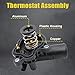 SecosAutoparts 4893926AF Engine Coolant Thermostat Housing Assembly Fit for Jeep Grand Cherokee WK Wrangler Gladiator 16-22 Fit for Dodge Durango 16-22 Fit for Ram 1500 3.6L 19-22 4893926AD 4893926AG