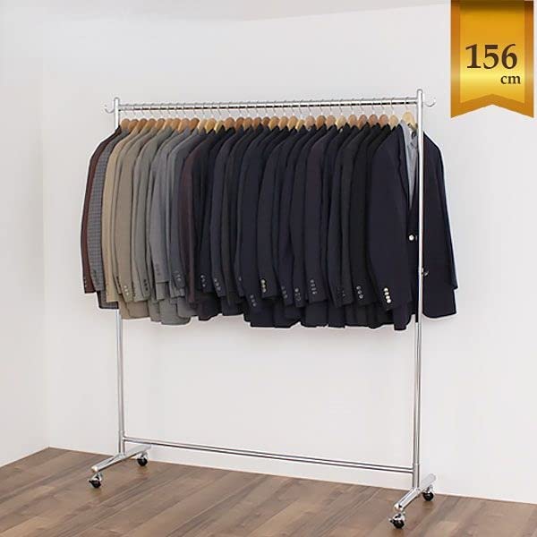Amazon｜川口工器 頑丈ハンガーラック スーパーDX カスタム （幅156cm