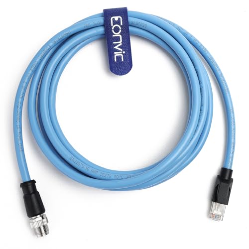 Cable Ethernet Industrial Cat6 M12 3 m miniatura 3