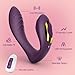Tracy's Dog Wearable Clitoral G Spot Vibrator, Remote Control Adult Sex Toys for Women Couple, Powerful Quiet Panty Vibrators, Flexible Vibrating Adult Toy Stimulator with 10 Vibration