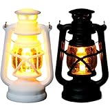 petite lampe a huile Design rétro charmant : cet ensemble d'éclairage de maison de poupée de 2 pièces comprend de petites lampes à huile lumineuses rétro magnifiquement conçues, ajoutant une touche de nostalgie et de charme à toute scène miniature de maison de poupée avec une ambiance charmante.