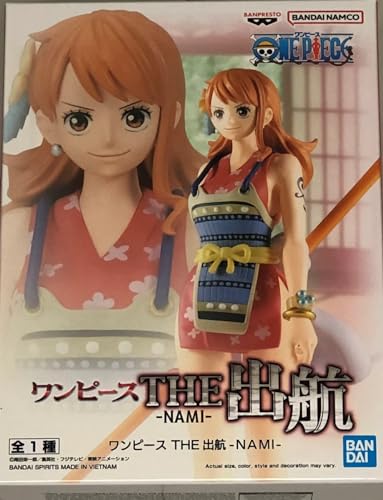 Banpresto BP88604P Nami Figura de Acción, One Piece, The Shukko, 16 cm, Multicolor