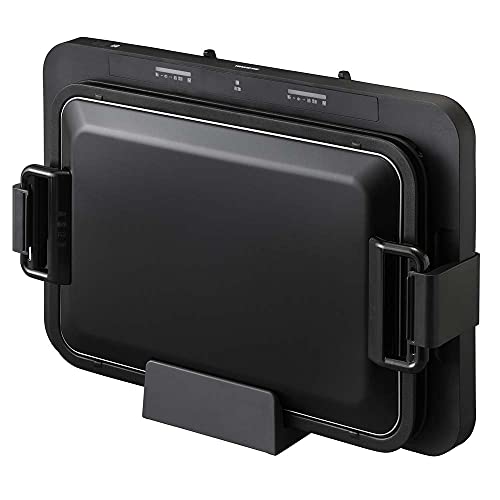 アイリスオーヤマ(IRIS OHYAMA) アイリスオーヤマ 左右温調ホットプレート2枚 WHP-022-B ブラック の商品画像 8