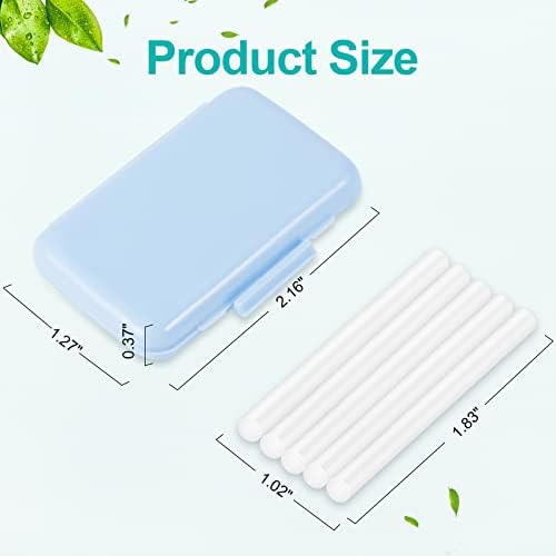 Annhua 5 Boxes Dental Wax for Braces, Orthodontic Dental Wax with 5 Different Flavours, Braces Wax for Braces Wearer, Aligners, Brackets