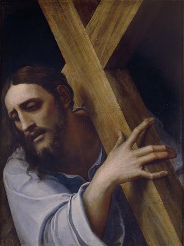 Tableau Del Piombo Le Christ portant la croix : habillez vos murs de bureau vides