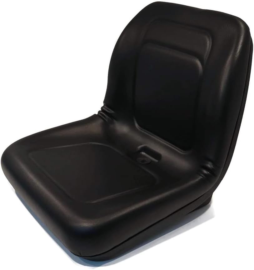 Black Vinyl Seat LGT100BL Fits Bobcat Skid Steer Loader AT327445