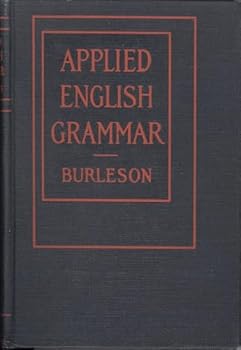Hardcover Applied English grammar, Book