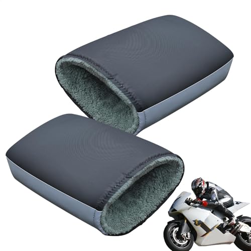 Guantes para manillar de scooter, resistentes al viento, impermeables, para invierno, guantes de ciclismo, guantes resistentes al viento, guantes de invierno, cubierta para manillar de moto, guantes
