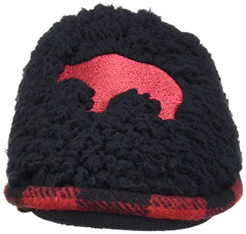 Dearfoams Unisex-Child Kids Toddlers Embroidered Animal Character Clog Slipper2