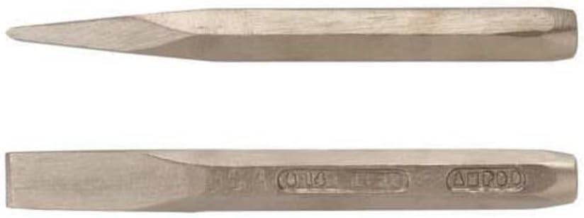 Ampco Safety Tools C-20 Chisel with Hand, Non-Sparking, Non-Magnetic, Corrosion Resistant, 9/16", 12" OAL