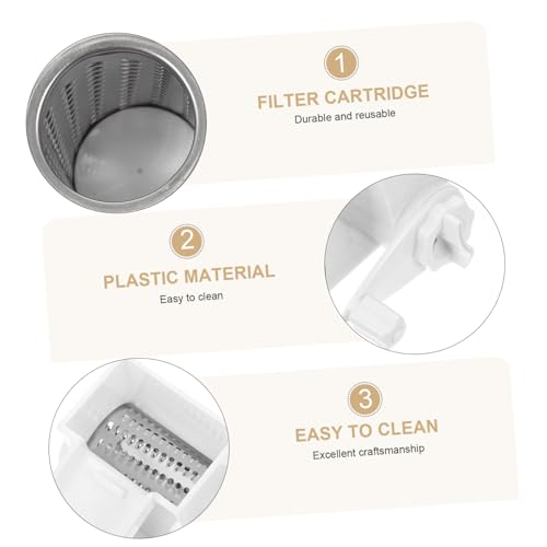 Rallador Rotatorio Manual IMIKEYA Blanco Acero Inox miniatura 3
