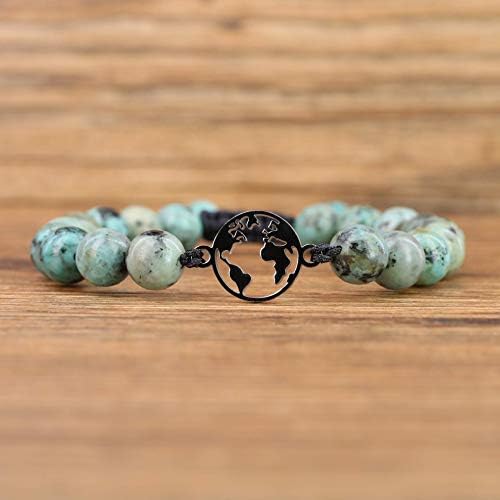 COAI Long Distance Matte Onyx Compass Matching Couple Bracelets