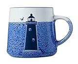 Cape Shore 16 oz Lighthouse Stoneware Artisan Mug