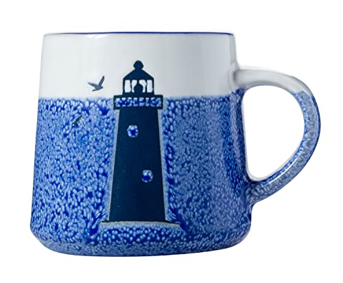 Cape Shore 16 oz Lighthouse Stoneware Artisan Mug