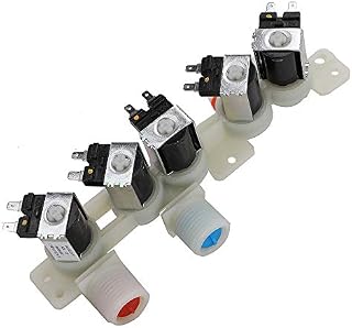 Water Inlet Valve AJU73213301 for LG Kenmore Washer, Replaces Part Number 5221EA1008F AJU75152601