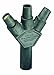 Leviton 16A23-UE 16-Series Taper Nose, Male Female, Multi-Way, Cam-Type Connector, Black