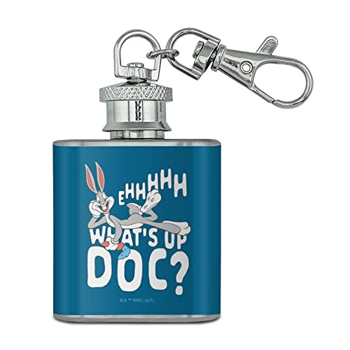 Bugs Bunny What's Up Doc? Stainless Steel 1oz Mini Flask
