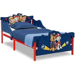 1 of Delta Children PAW Patrol 3D Toddler Bed, Blue