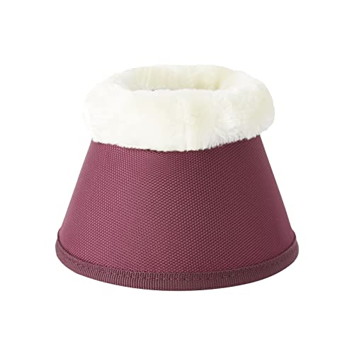 Campanas Horze Lincoln M en rojo con piel premium para una protección ecuestre superior 5
