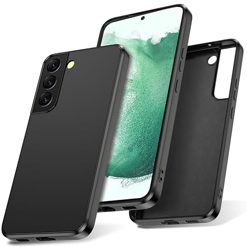 Image of Watana for Samsung Galaxy S22 Plus Case,Silicone Phone Case,Black