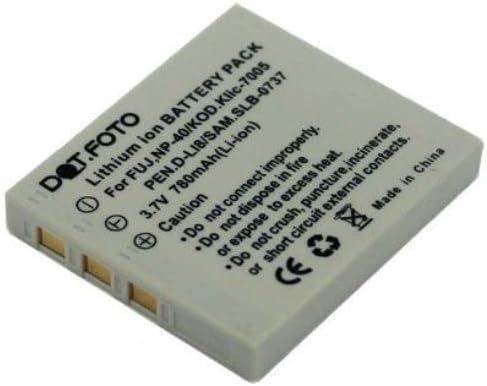 Dot.Foto NP-40, NP-40N Premium 3.7v / 780mAh Rechargeable Battery for Fujifilm