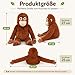 Imagen de Punch Monkey Peluche,Orangután 66 cm