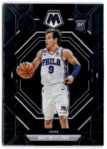 2022-23 Panini Mosaic #238 MAC MCCLUNG RC Rookie Philadelphia 76ers Basketball Trading Card