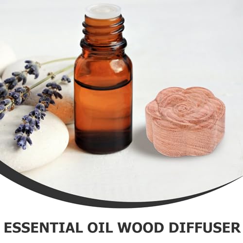 Difusor aromático eléctrico de madera multicolor VOSAREA miniatura 6
