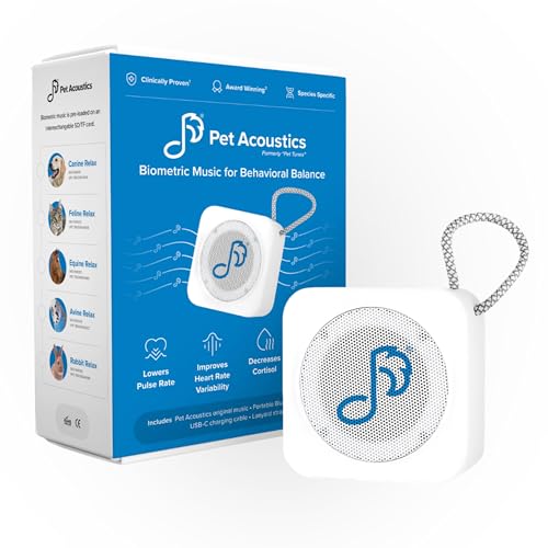 Pet Tunes Canine -Bluetooth Speaker with Calming Music for Dogs - Dog Anxiety Relief for Separation, Fireworks, and Thunderstorms - Relaxing Pet Music Device for Puppy and Adult Dogs