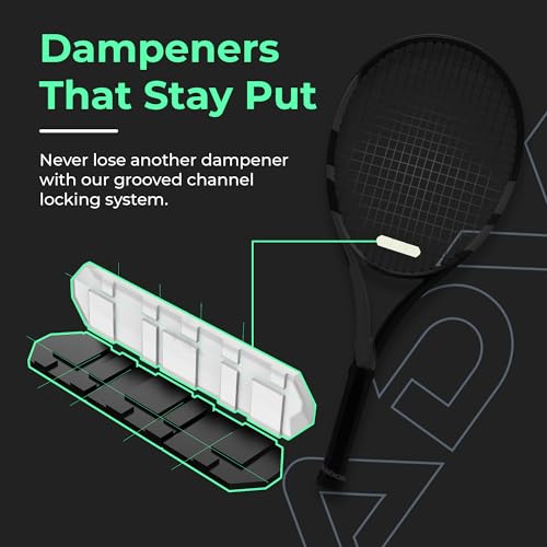 image for ADV Tennis Dampener with Custom Feel, Racket Shock Absorber to Reduce 