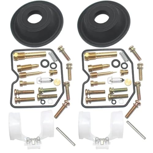 Kit reparación carburador Kawasaki GPZ 500 S flotador diafragma EX500 repuesto moto