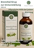Bronchial Sirup zur Immunstärkung 200 ml – pflanzlicher Sirup mit Thymian – Nahrungsergänzungsmittel für Atemwege & Abwehrkräfte