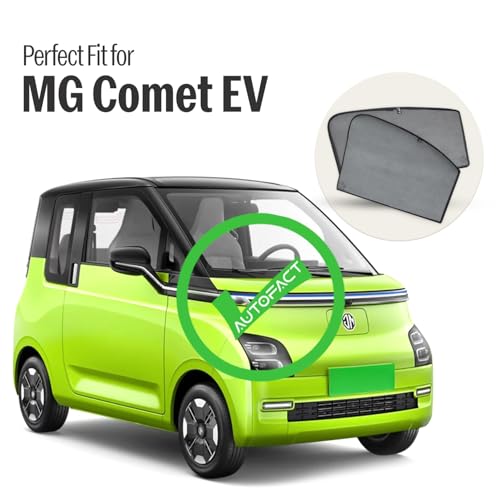 Image of Autofact Car Sunshades for MG Comet, UV Protection, Useful Car Accessories, Custom fit Sun Shades for Side Windows, Set of 4