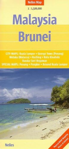Malaysia - Brunei Nelles Map (CARTE)