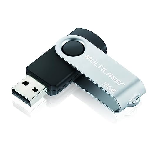 Pen Drive Twist 16GB USB Leitura 10MB/s e Gravação 3MB/s Preto Multilaser - PD588