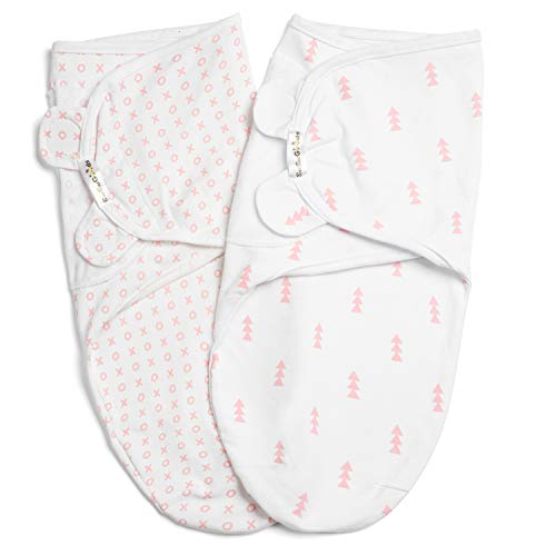 image for Swaddle Blanket, Adjustable Infant Baby Swaddling Wrap Set of 4, Baby 