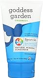 GODDESS GARDEN Sunscreen Sport SPF 50, 3.4 Ounce