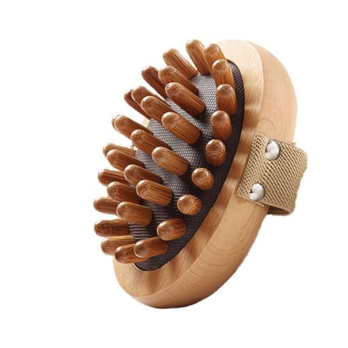 Wood Therapy Massage Tools for Belly Fat, Meridian Trigger Point Massager, Scraping Meridian Massage Comb for Body and Scalp (1)
