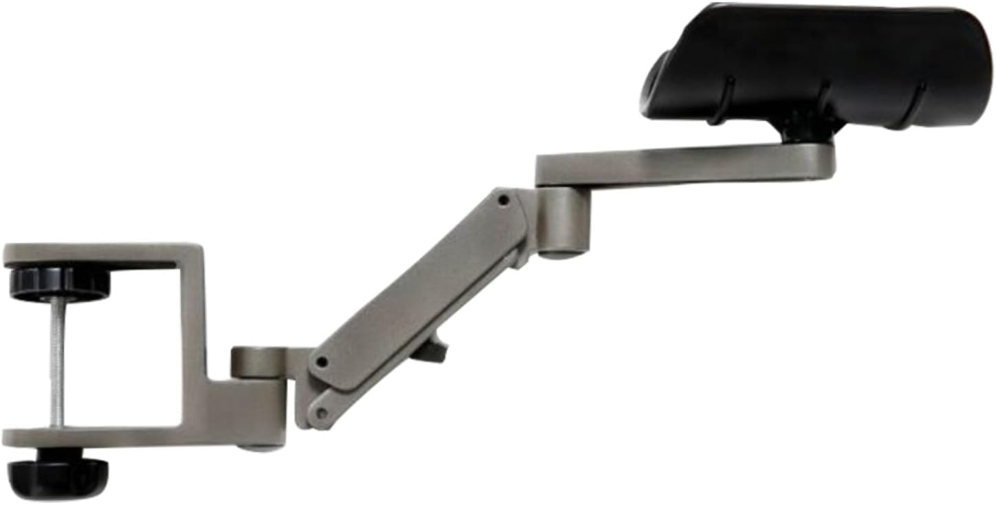 Computer Arm Support Aluminum Wrist Rest Mouse Wrist Guard Ergonomic Hand Rest Adjustable Computer Bracket Grey