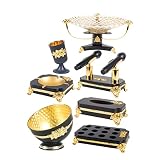 Collic Ktv Table Supplies Box Desktop Decoration European-Style Fruit Plate Microphone Holder Tissue