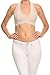 Vialumi Women's Juniors Solid Triangle Halter Neck Lace Bralette