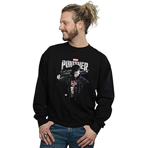 Marvel Punisher Frank Castle Sweatshirt Black XXX-Large Cover