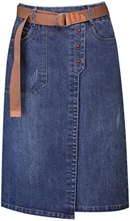 Bruine linnen midirok, geplooide linnen rok, cirkelrokken dames, vintage geïnspireerde linnen rok met zakken, casual rok, Ylistyle C1064 - België