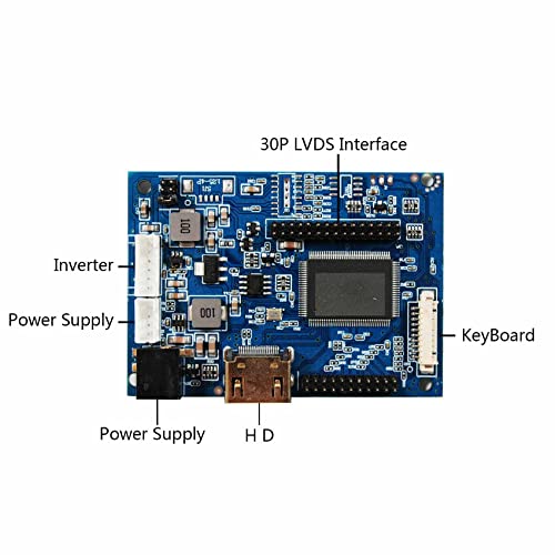 Vsdisplay 7" 7 Inch 800×600 4:3 Claa070Ma0Acw Lcd Screen Tft Monitor And Hd-Mi Lcd Controller Board 60 Pin #TOP3